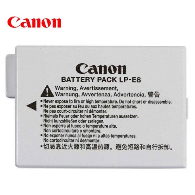Canon LPE8 LP E8 battery for Canon EOS 700D 600D 650D 550D Kiss X4