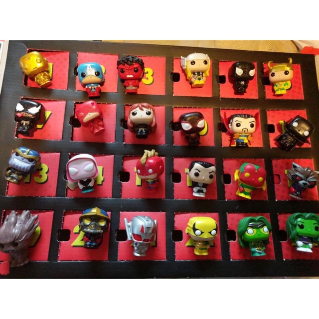 mini funko pop advent calendar