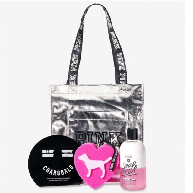 victoria secret pink tote bag