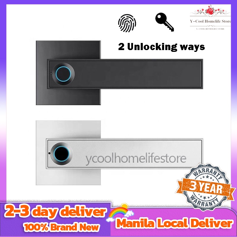 Security Fingerprint Lock Smart Electronic Door Lock Key Unlock door