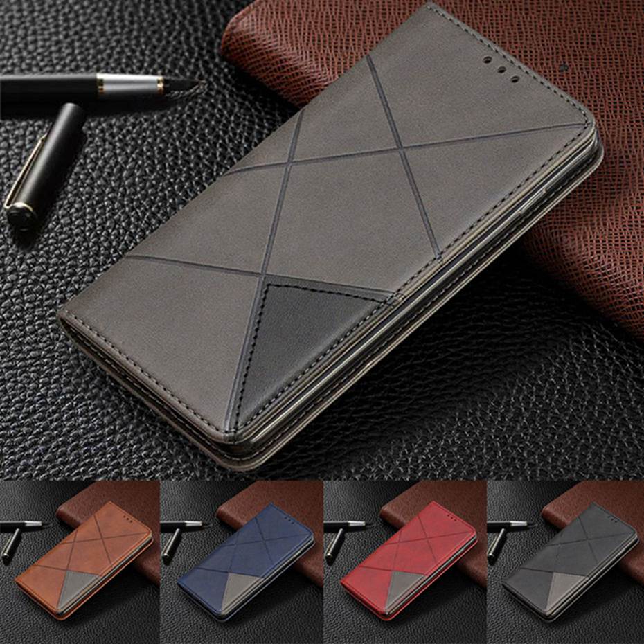 Huawei Y6P 2020 Case Soft TPU Wallet Flip Cover Phone Case For Huawei