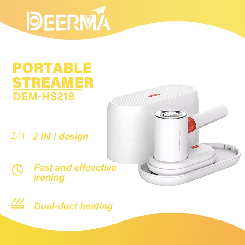 Deerma HS218 2In1 Garment Steamers Portable Steam Ironing Machine