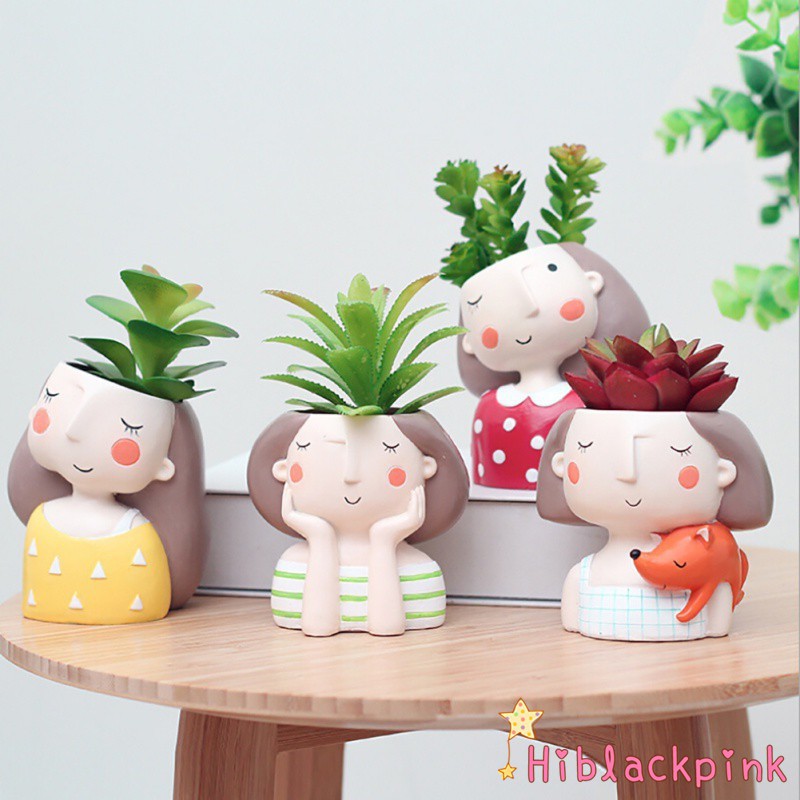 Lovely Hedgehog Ceramic Flower Pot for Succulents Cactus Plants MiniPotPlanter V
