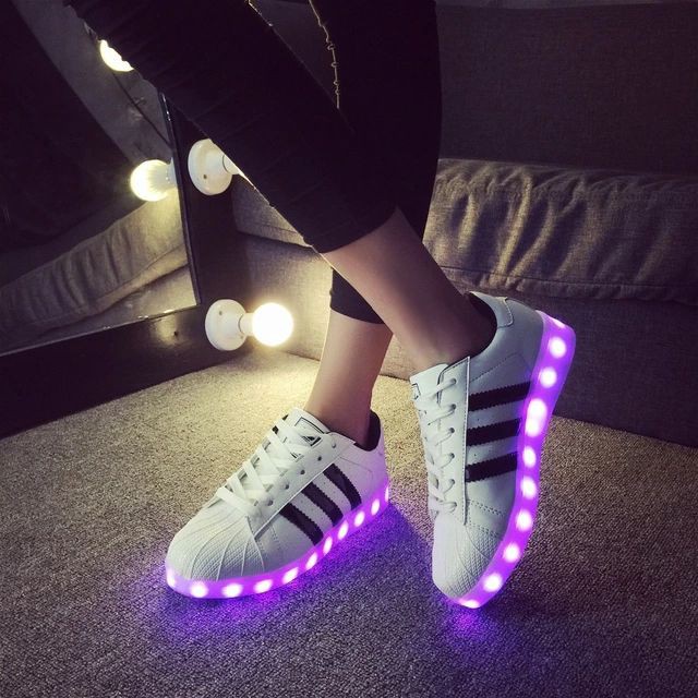adidas led trainers