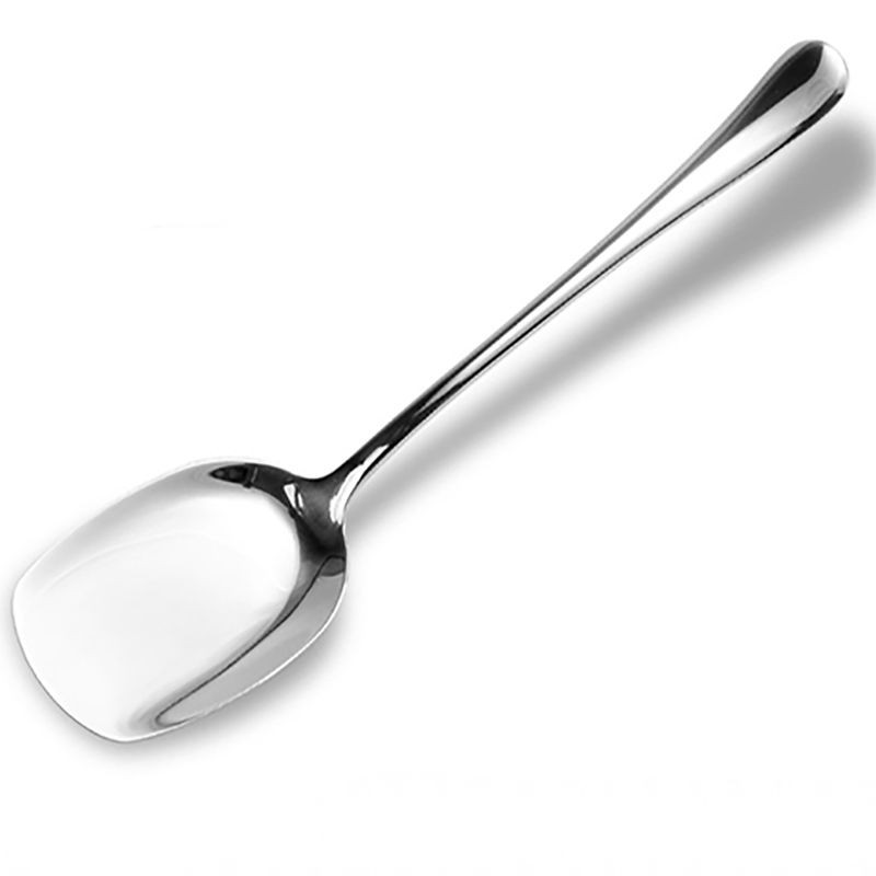 small stainless steel spatula