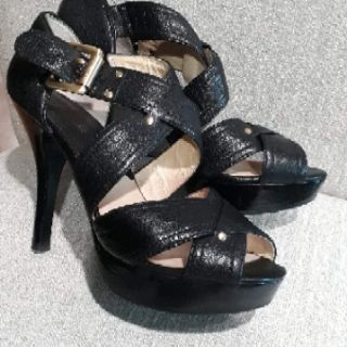 mk high heel sandals