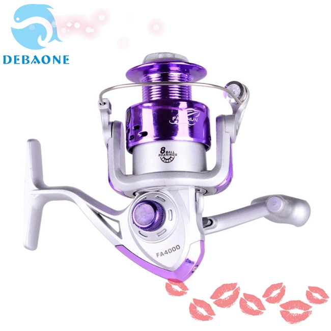 purple rod and reel