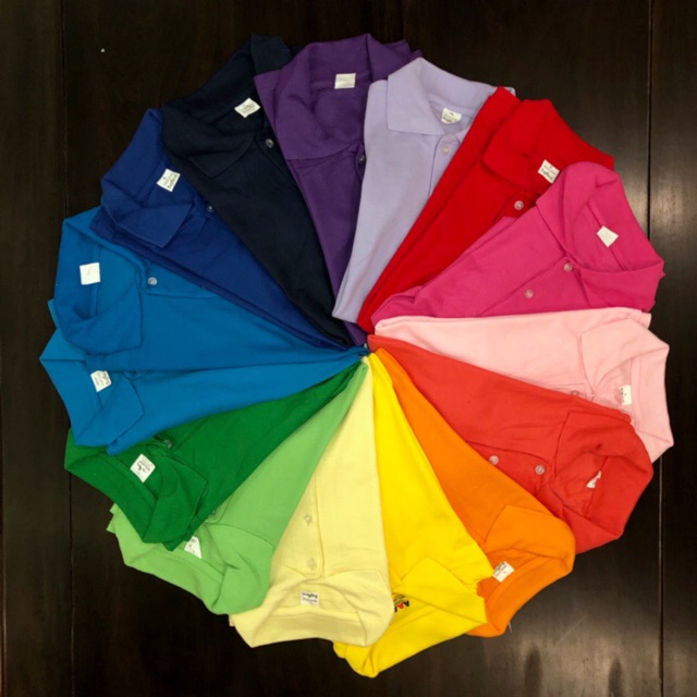 Unisex Plain Polo Shirt: Softex Honeycomb | Shopee Philippines