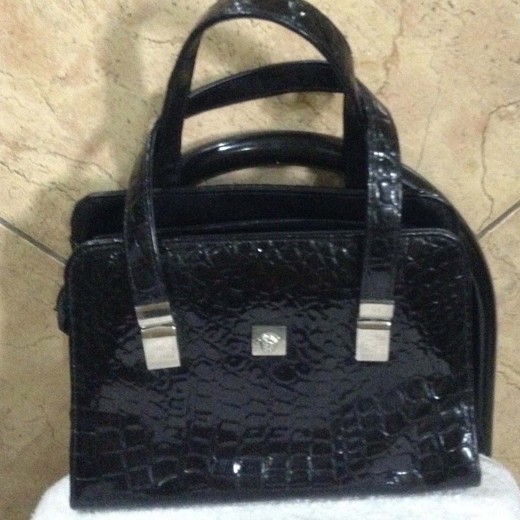 versace black bag