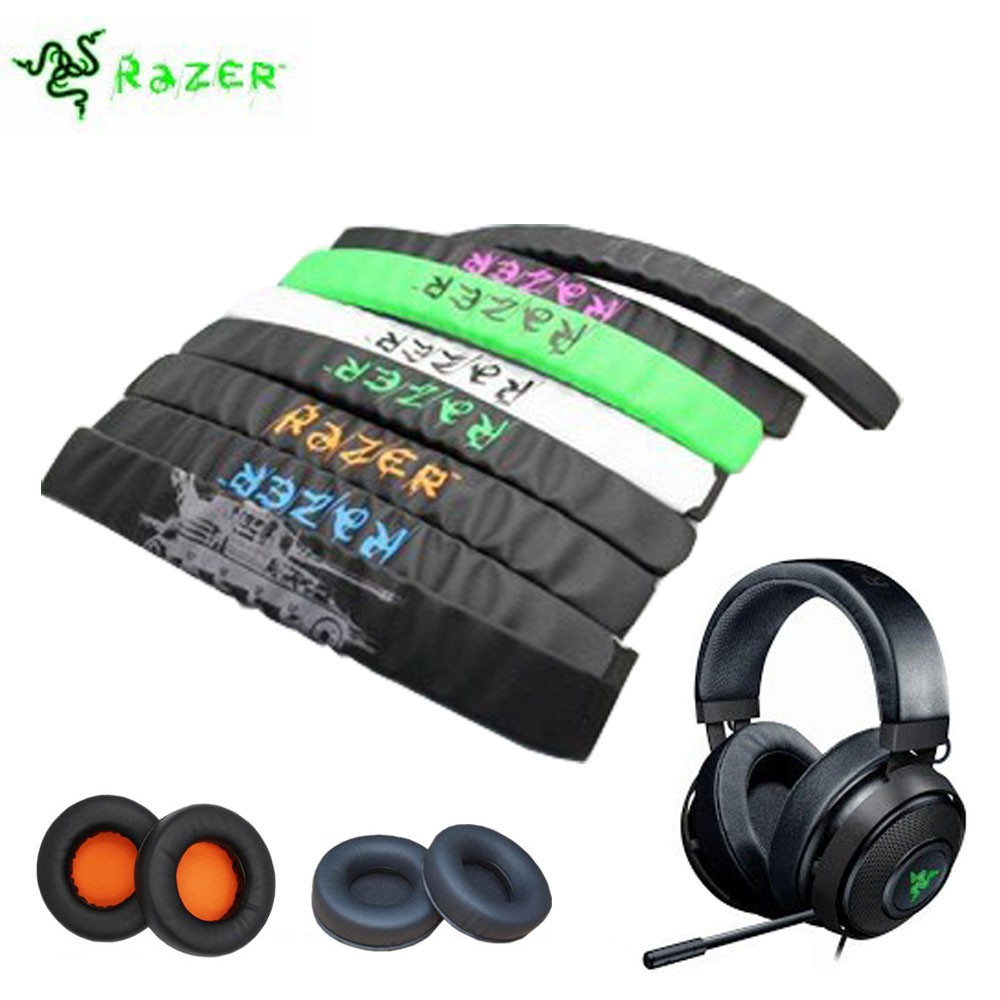 Razer Kraken 7 1 Pro Headphone Replace Headband Cushion Pad And Ear Pads Cover Shopee Philippines