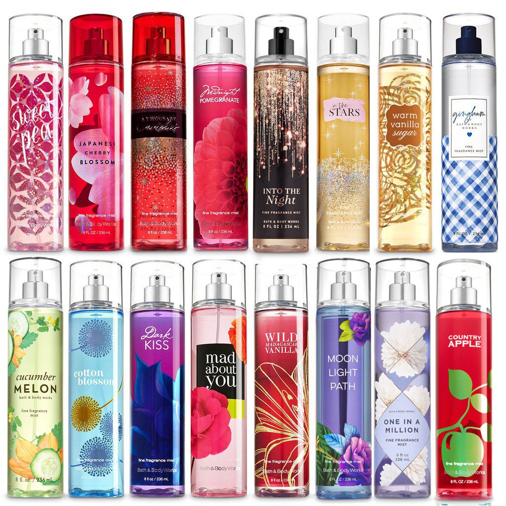 Bath and Body Works Fragrance Mist | Shopee Philippines