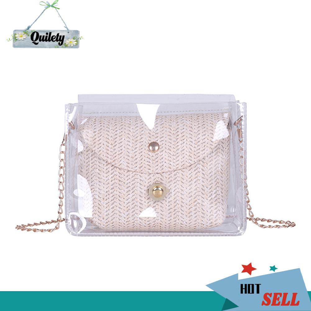 clear bag with zipper