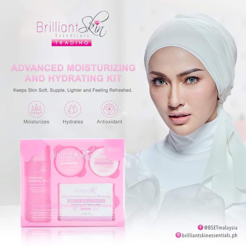 Brilliant Skin Essentials Advanced Moisturizing And Hydrating Kit ...