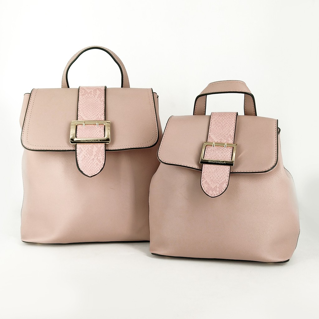 Michaela Women's Backpack Set 507911 20P Shopee Philippines