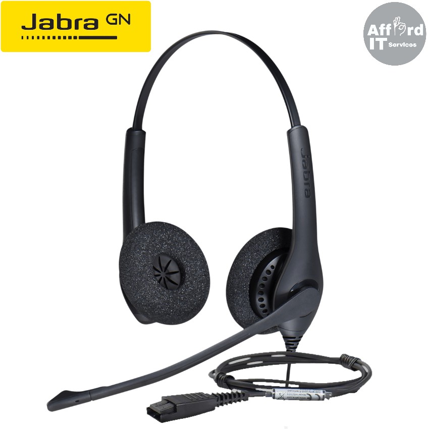 Jabra BIZ 1500 Duo QD Headset Part No. 15190157 Shopee Philippines