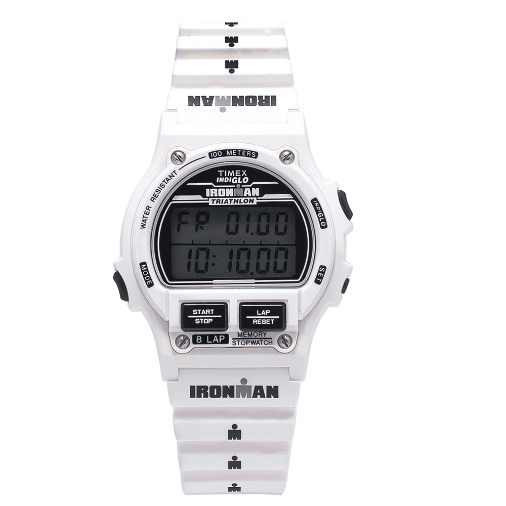 white timex ironman watch