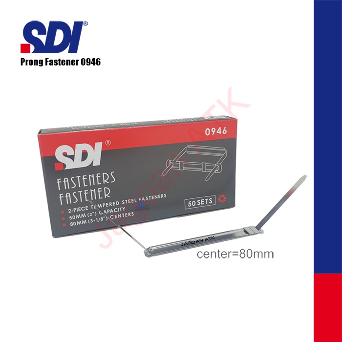 Paper Fastener / Acco Iron SDI 0946 | Fill In 50 Pcs | Shopee Philippines