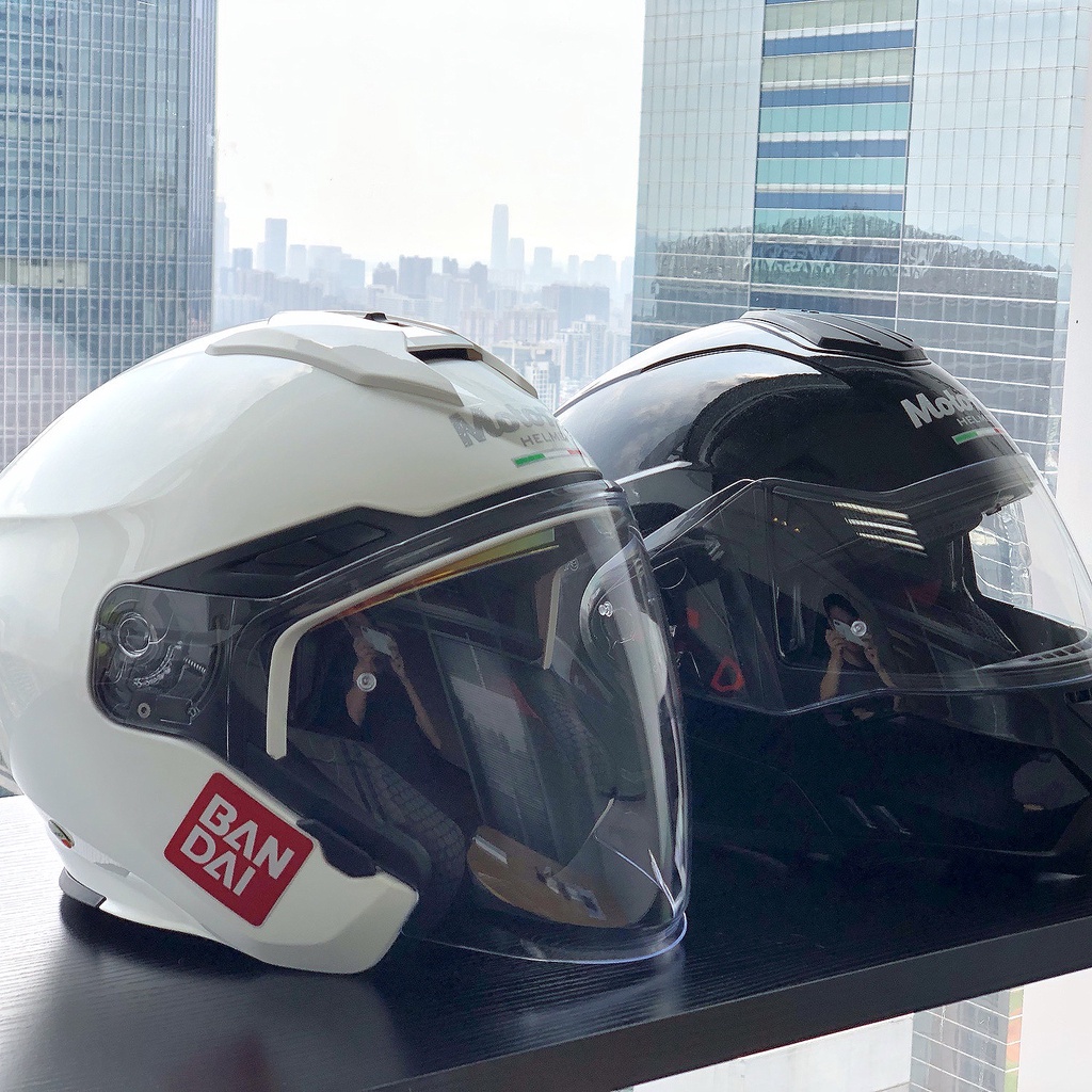 BANDAI Sticker Reflective Motorcycle Helmet Decal Jdm Car Modified ...