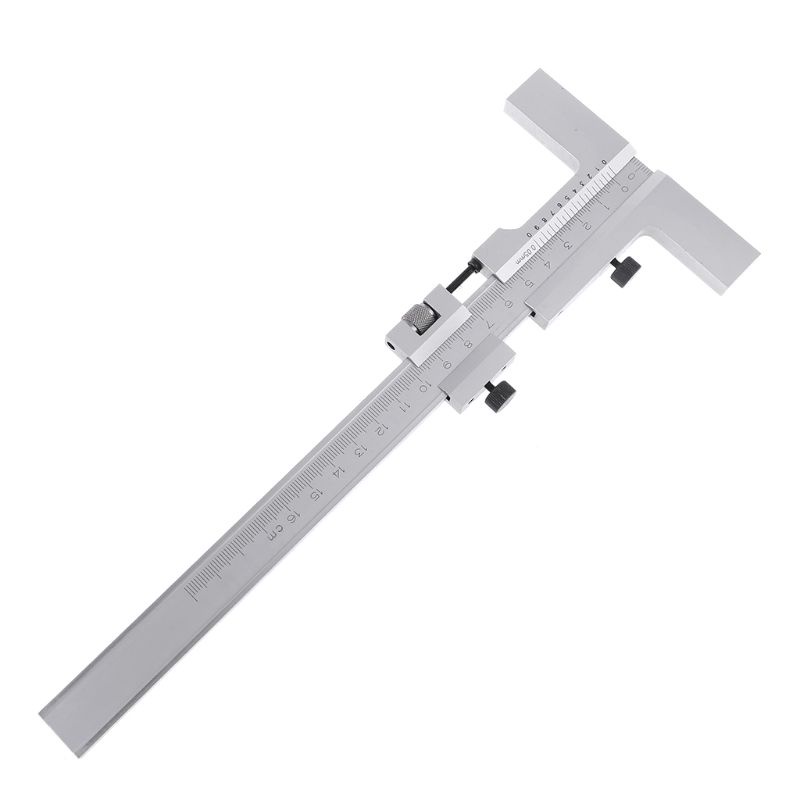 0160/200/250/300/400/500/600mm TType Vernier Caliper DIN862 Scraper