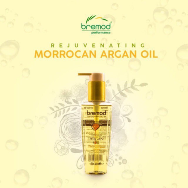 Hot Bremod Hair Serum Argan Oil 100ml Shopee Philippines