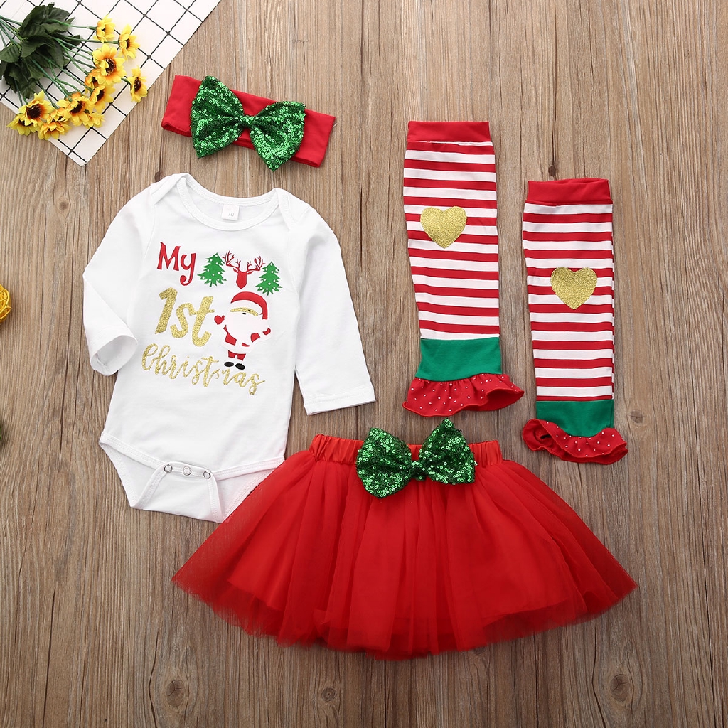 christmas baby girl dress