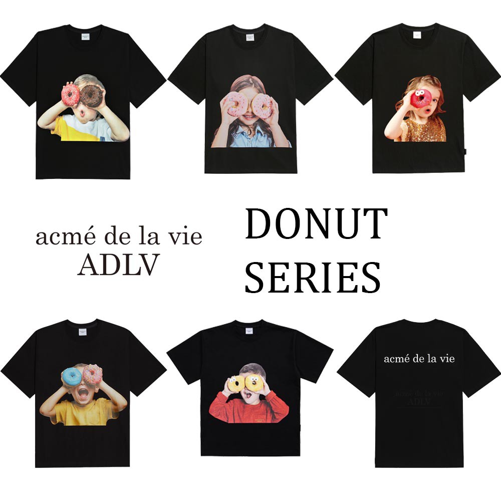 100% authentic ADLV T-SHIRT (graphic - DONUTS SERIES) | Shopee Philippines