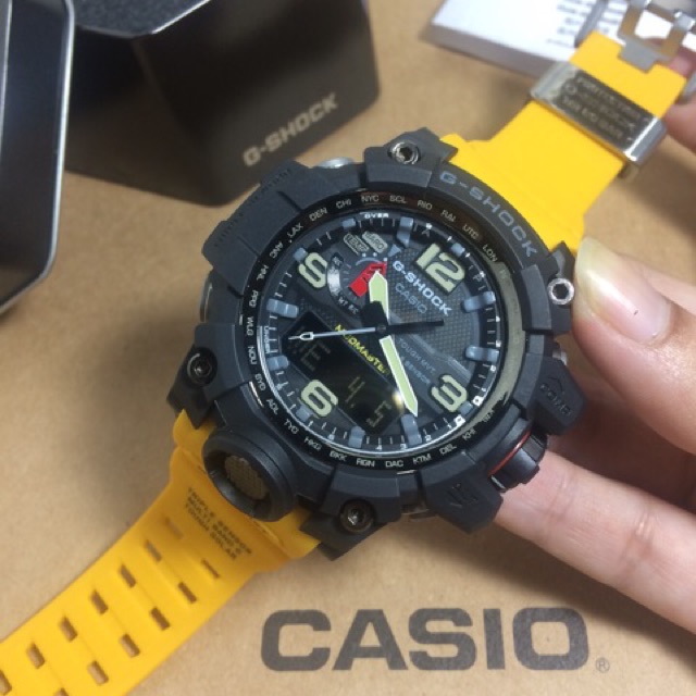 casio mudmaster yellow