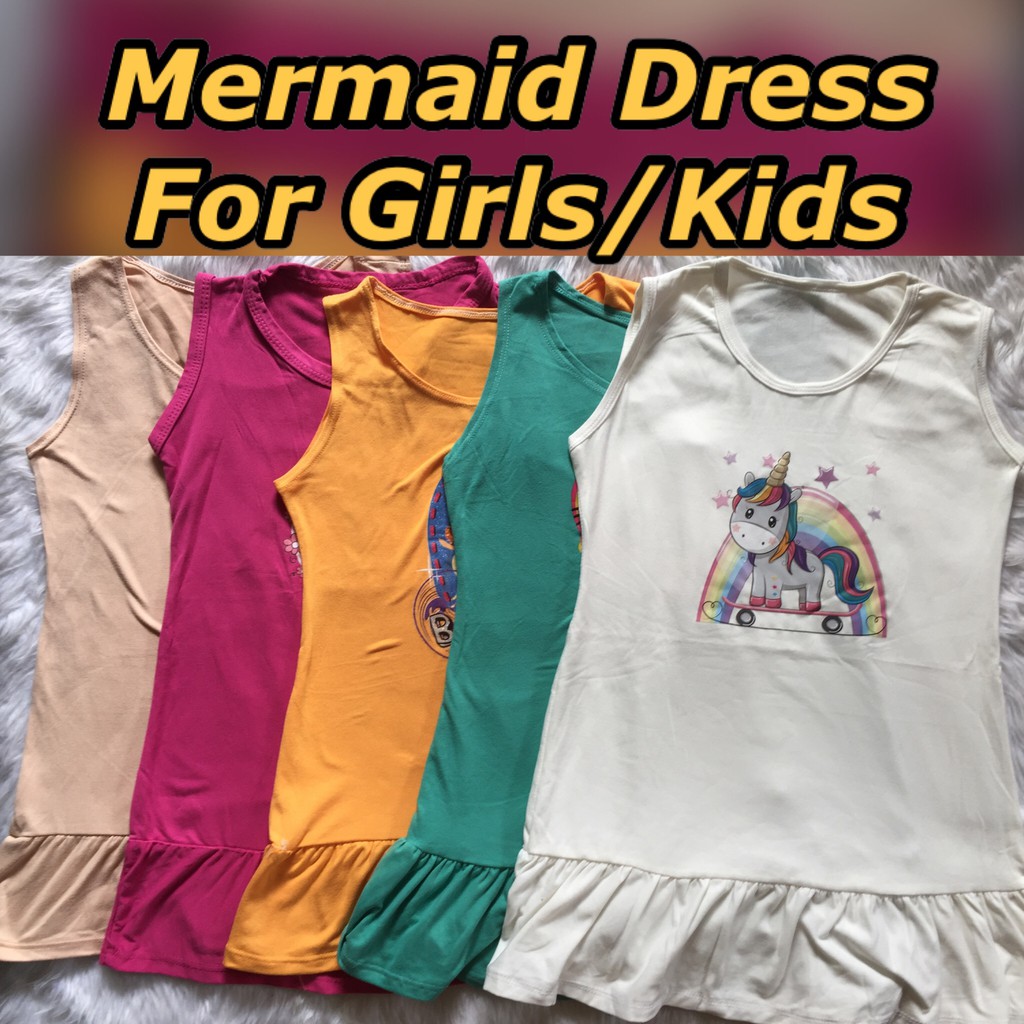 mermaid dress for 3 year old