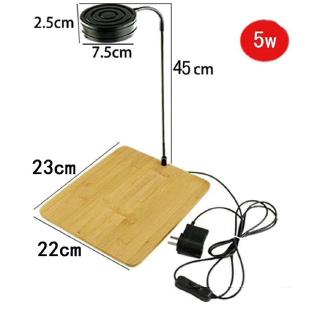 7W LED Light Stand with Wooden Base for Indoor Potted Succulent Plant Display, Wabi Kusa, Mini Betta Aquarium Tank Lamp #5