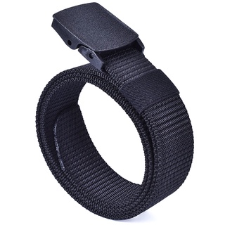 Mens Belt canvas belt with plastic buckle #5