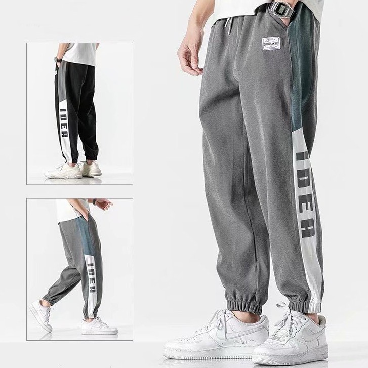 drawstring jogger pants mens