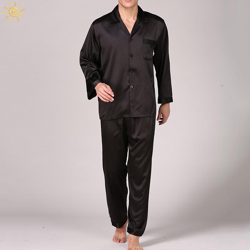 mens satin pajamas