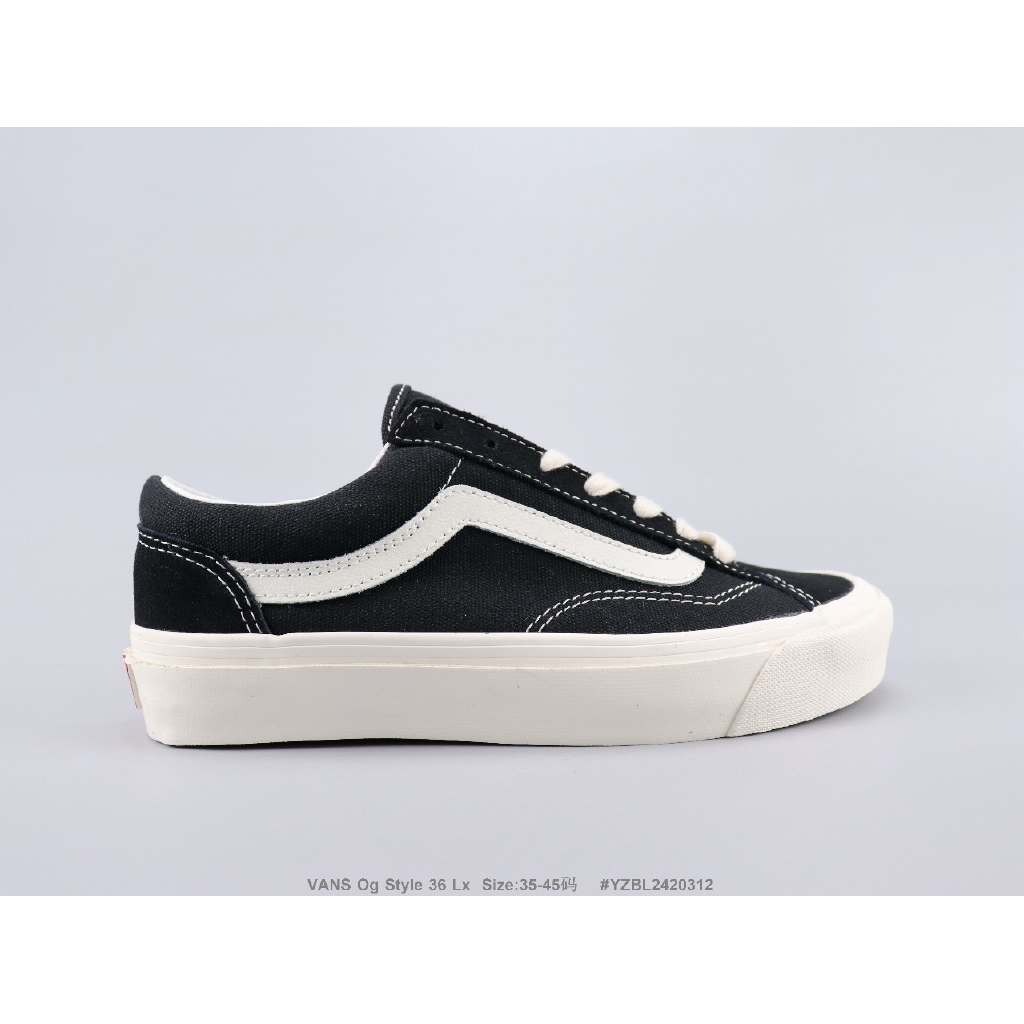 Original VANS Og Style 36 Lx Couple Canvas Shoes Fashion Black Color 2  Sneakers Size: 35-44 | Shopee Philippines
