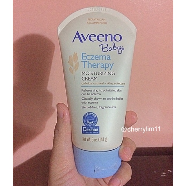 authentic Aveeno baby eczema therapy DECANT moisturizing