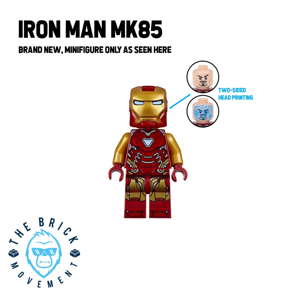 Lego Marvel Iron Man Mark 85 Minifigure Shopee Philippines