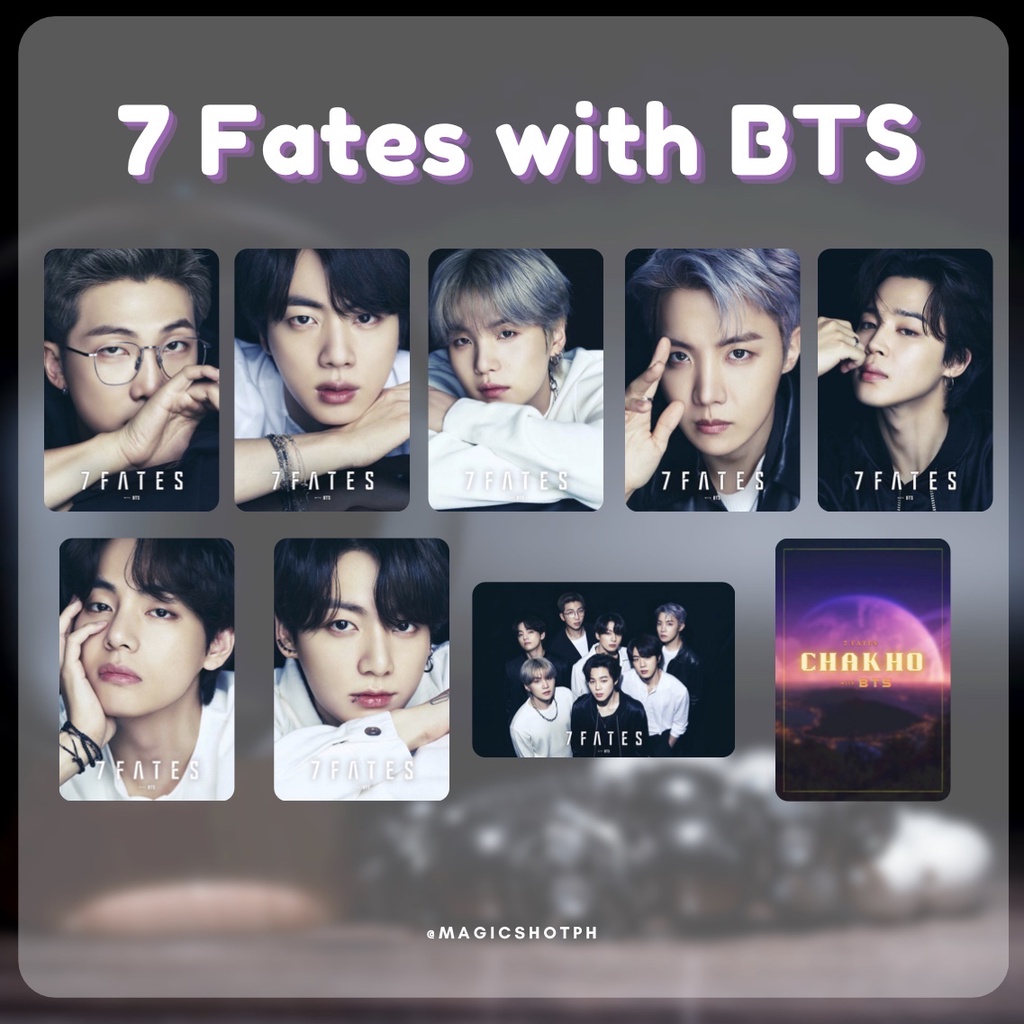 7 Fates with BTS PC SET (UNOFFICIAL) Shopee Philippines