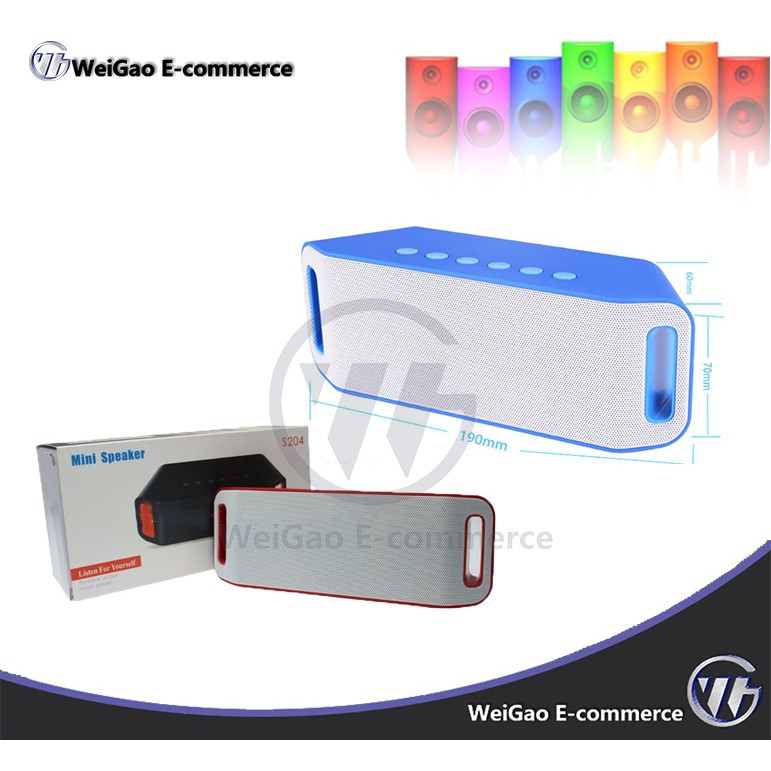 mini speaker s204