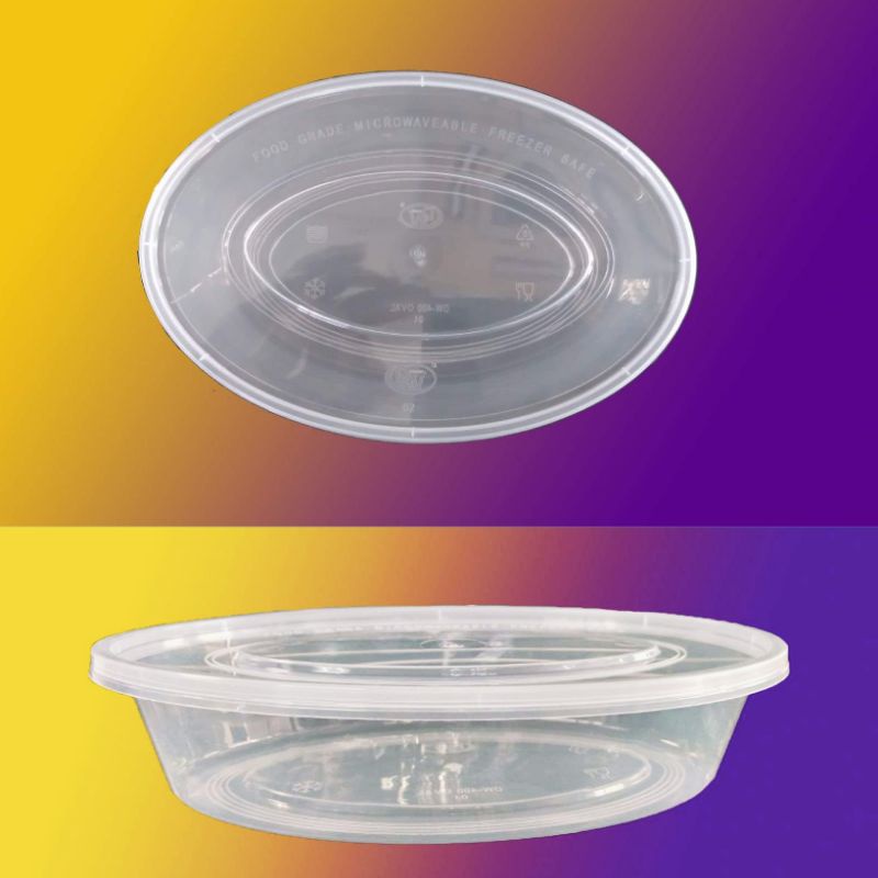 Oval 400ml Microwavable Container (10pcs) Shopee Philippines