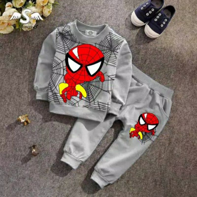 Spiderman baby set 1-5 Years Old | Shopee Philippines