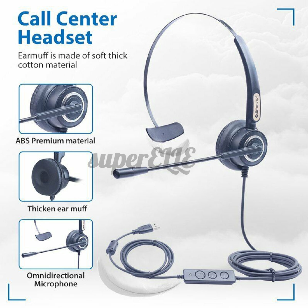 usb headset with mic for desktop