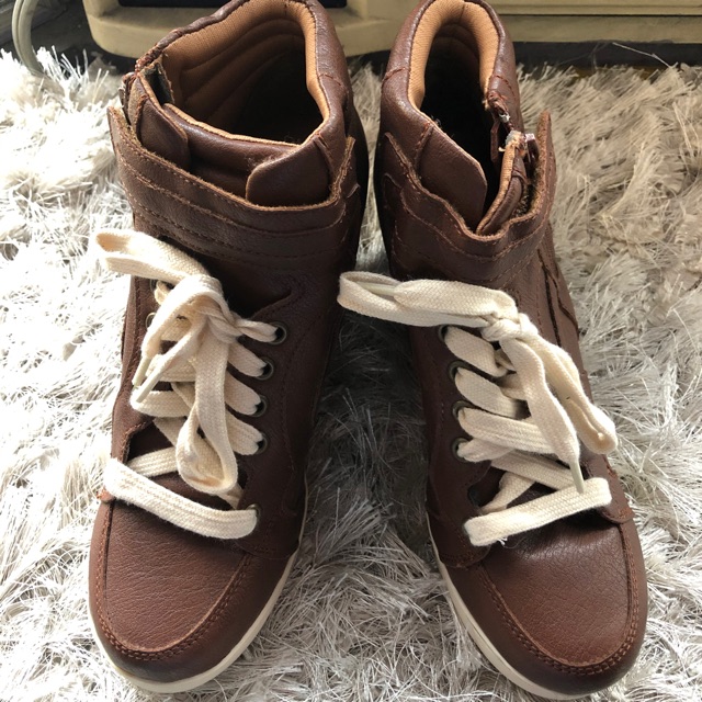 candies wedge sneakers