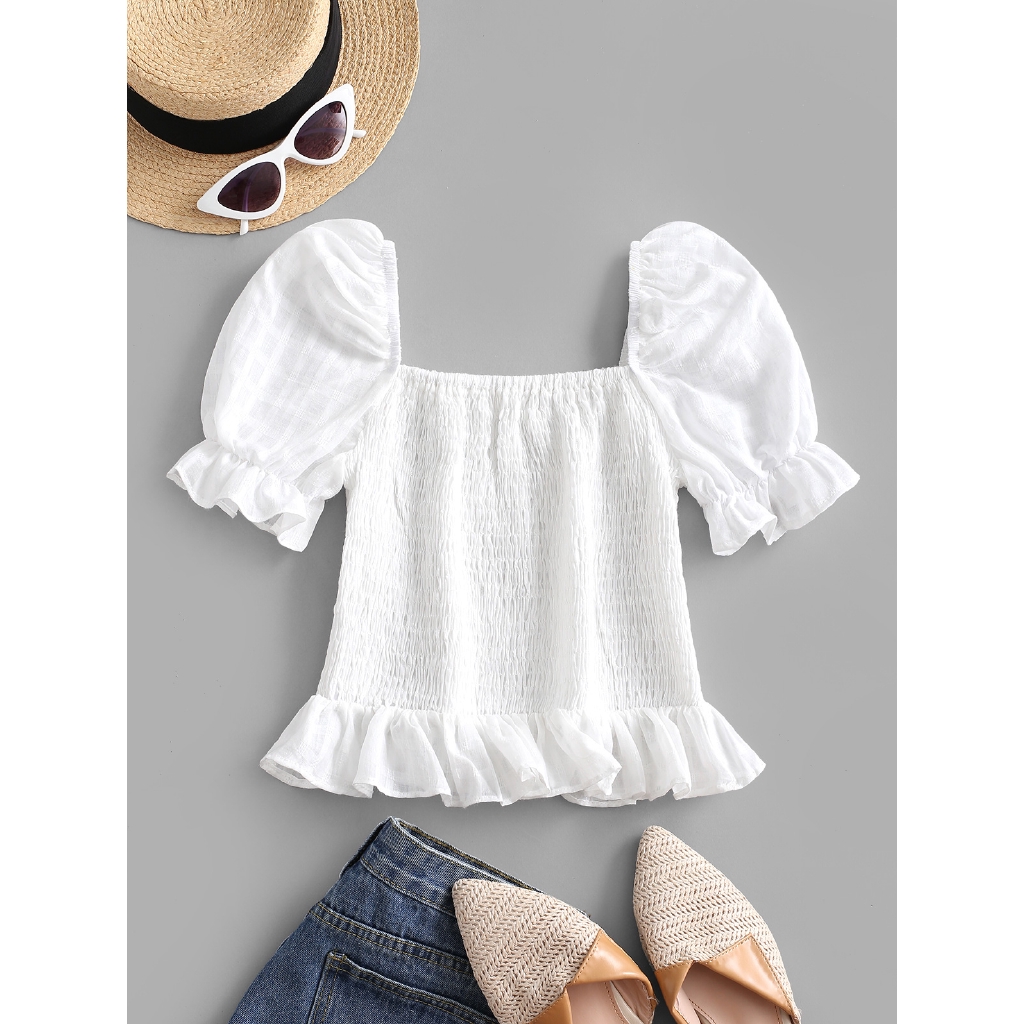 ruffle top