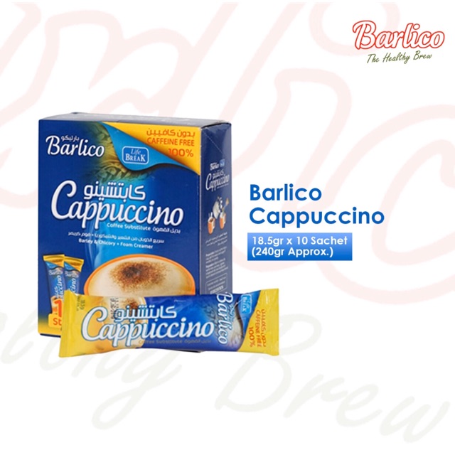 Barlico Cappuccino Barley and Chicory Coffee Substitute Shopee