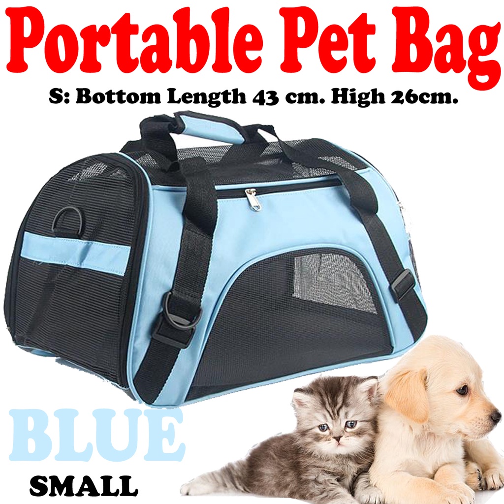 Portable Pet Bag Dog Carrier Bags Cat Carrier Outgoing Travel Breathable Soft Pets Handbag A*s0