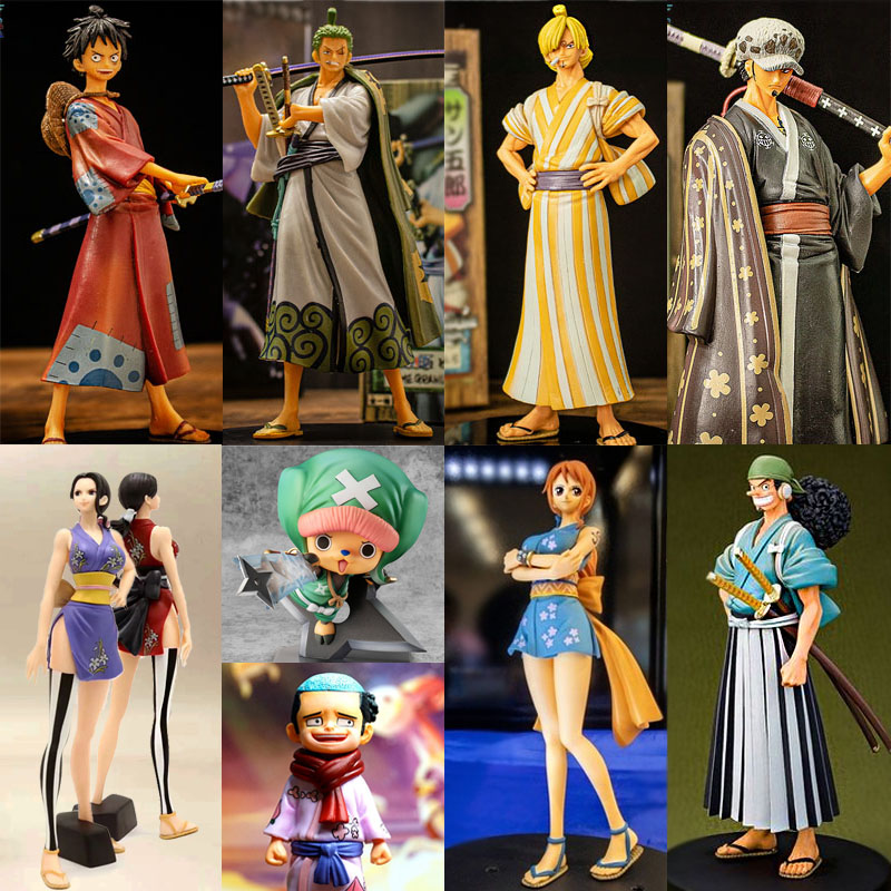 One Piece Figure Wano Kimono Ninja One Piece Luffy Zoro Nami Chopper