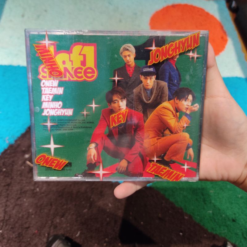 Onhand 1 Of 1 Unsealed Green Shinee Album Shopee Philippines