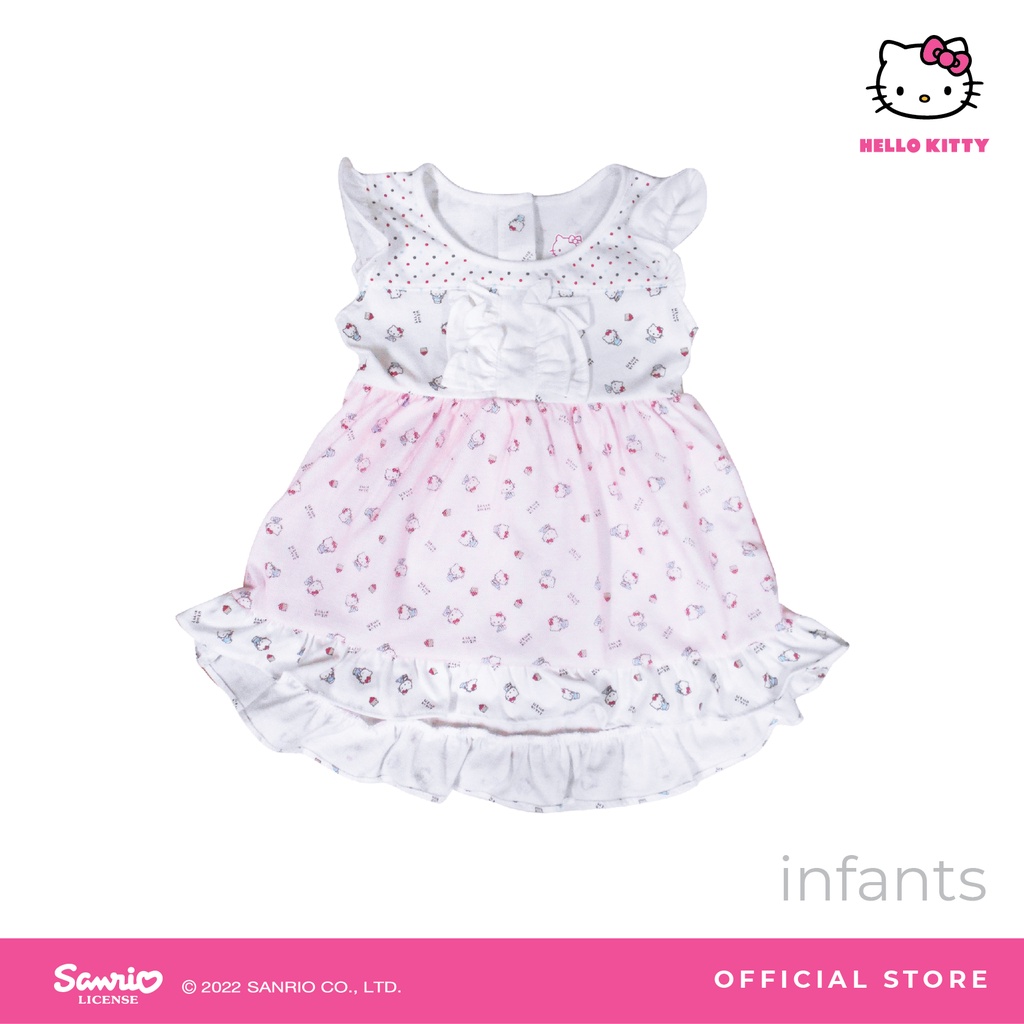 Sanrio Hello Kitty Infants 3 12 Months Layered Dress Fain Collection