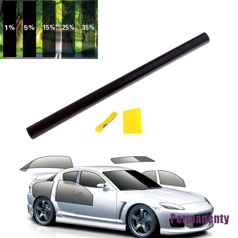 Permanenty 0 5 3m 1 5 15 25 35 Vlt Car Home Glass Window Tint Tinting Film Vinyl Roll New Shopee Philippines