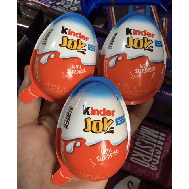 Kinder Joy Surprise Toy Egg 20g (3pcs) | Shopee Philippines