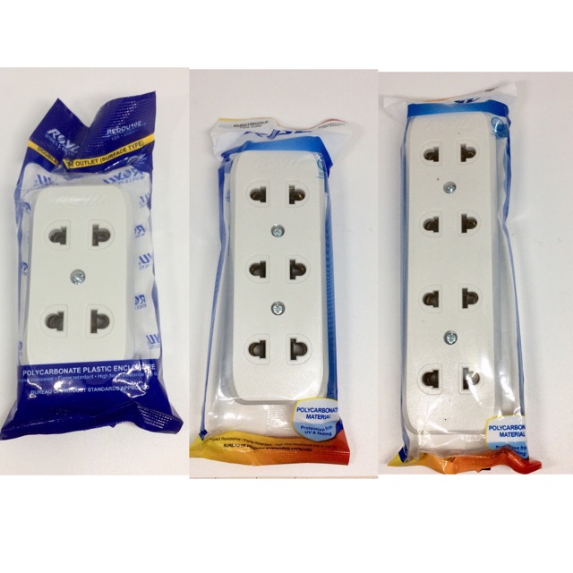 Royu Convenience Outlet / Extension Outlet (2gang, 3gang, 4gang